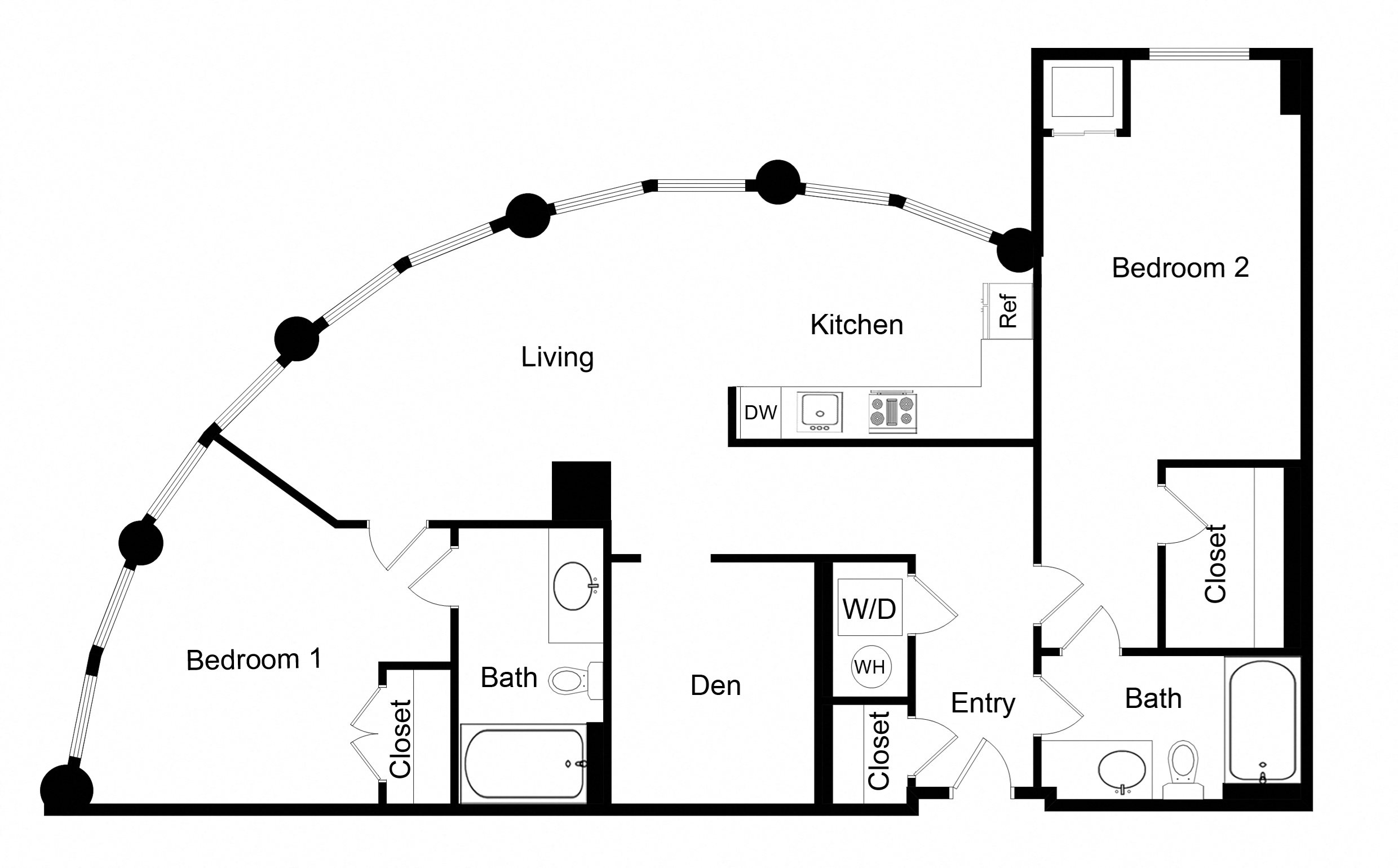 Den BD01 floor plan